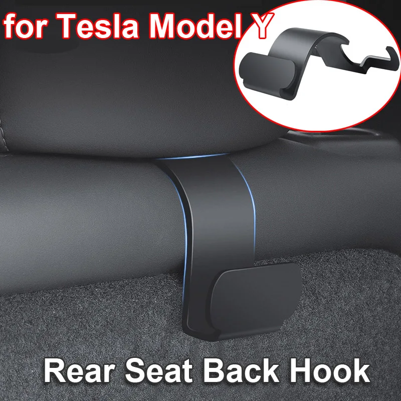

Для модели Tesla, задняя фреза, органайзер, вешалка для продуктов, сумка, держатель зонта, модель 2022, аксессуары для интерьера, запчасти