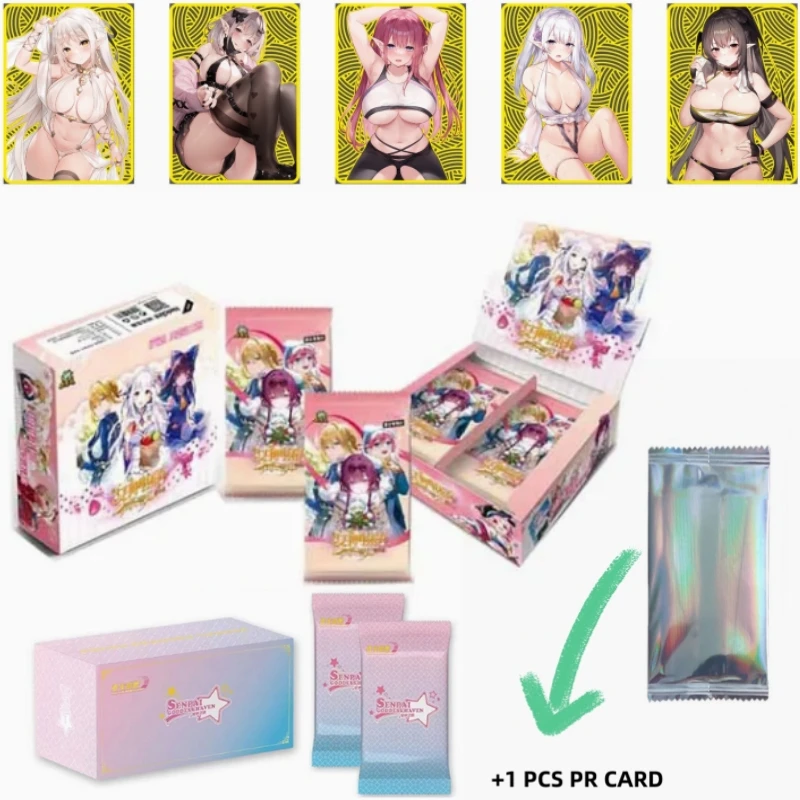 

2024 Goddess Story Cards Ns12 Collection Cards Cute Girl Booster Box Tcg Swimsuit Bikini Feast Booster Box Toys Hobbies Gift