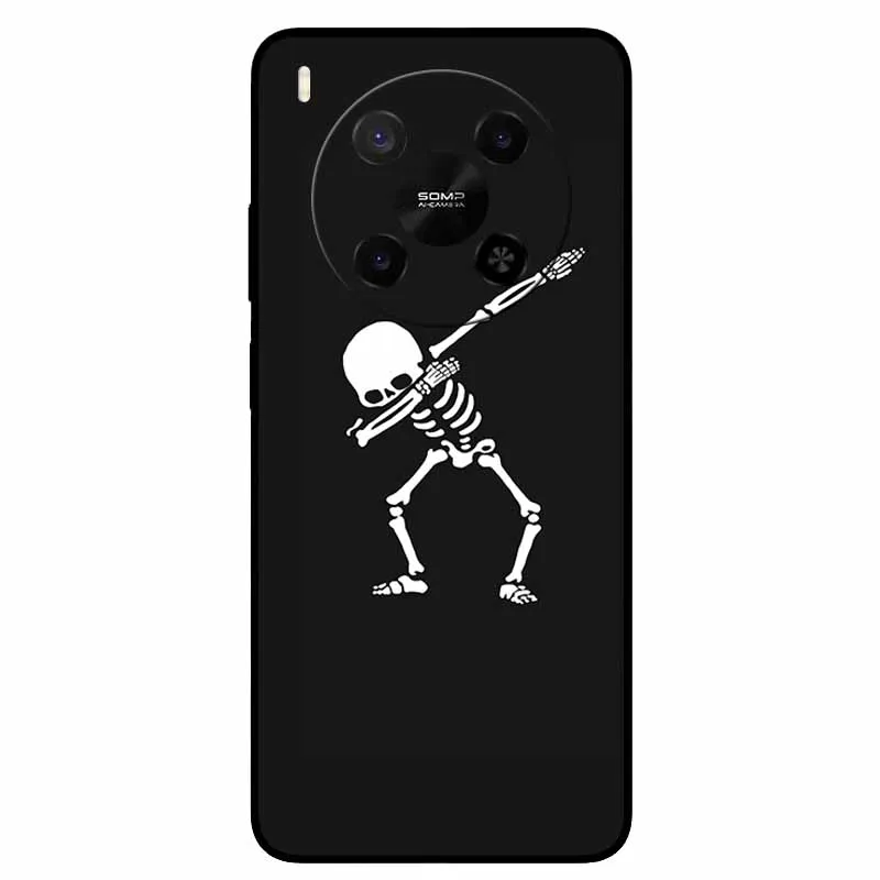 Black TPU Silicone Back Cover Case
