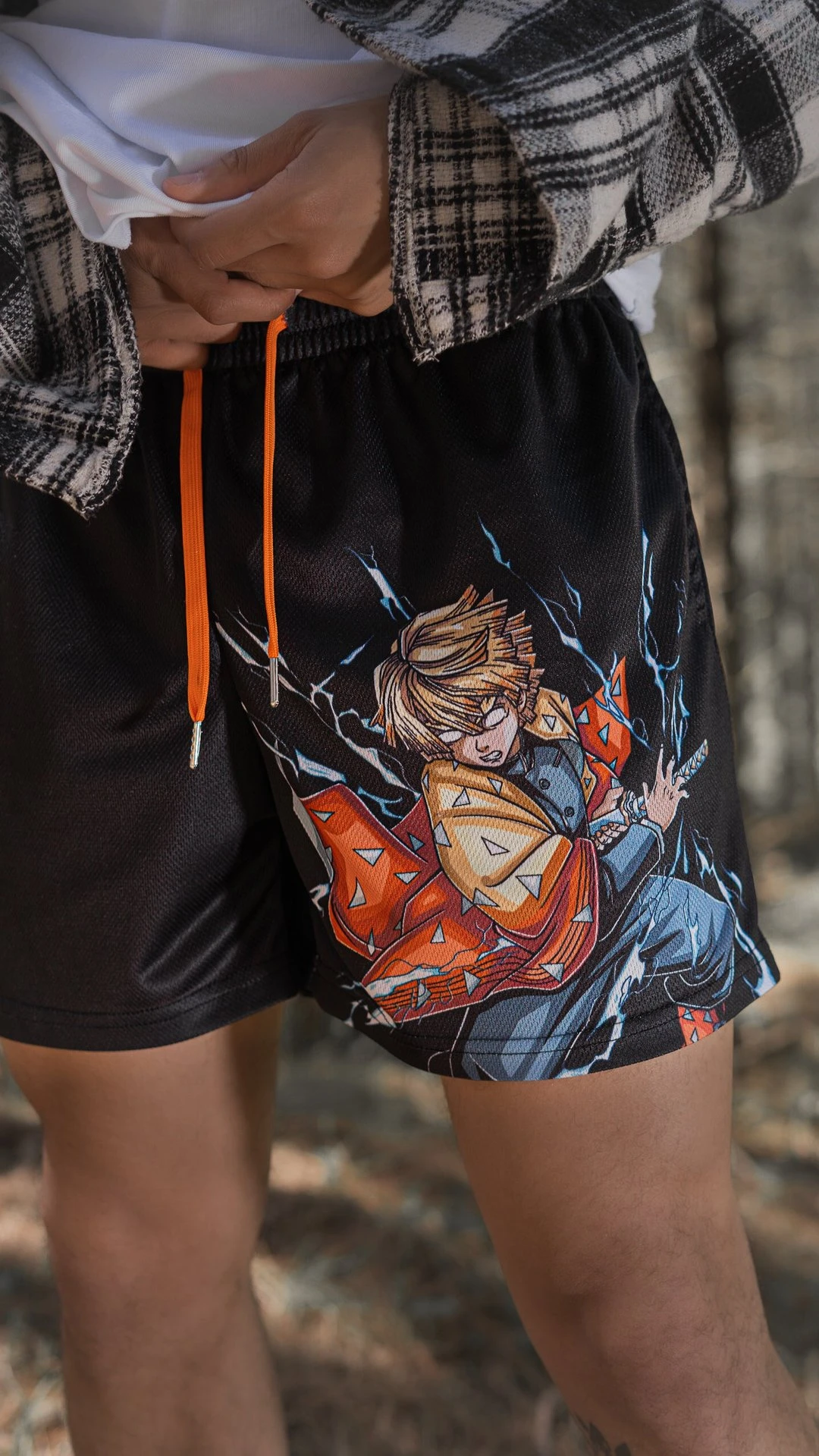 Pantalones de Anime Demon para hombre, Shorts deportivos de Manga para gimnasio, Bermudas estampado 3D de secado rápido, Shorts de tabla de gran tamaño| | - AliExpress