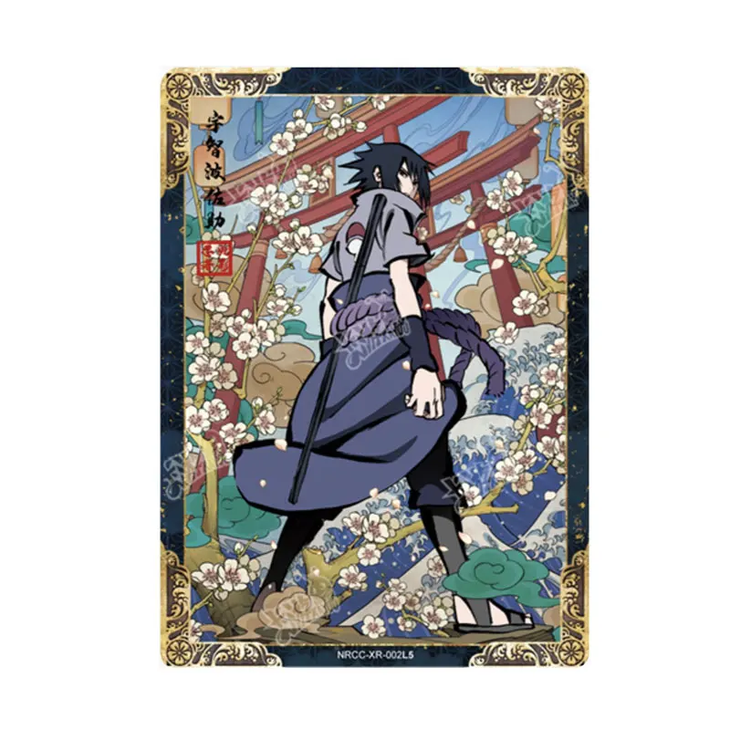 NARUTO　うちはサスケ　カード　超Ω　本物 Kayou-本物のナルトうちはサスケコレクションカード、忍者、xr