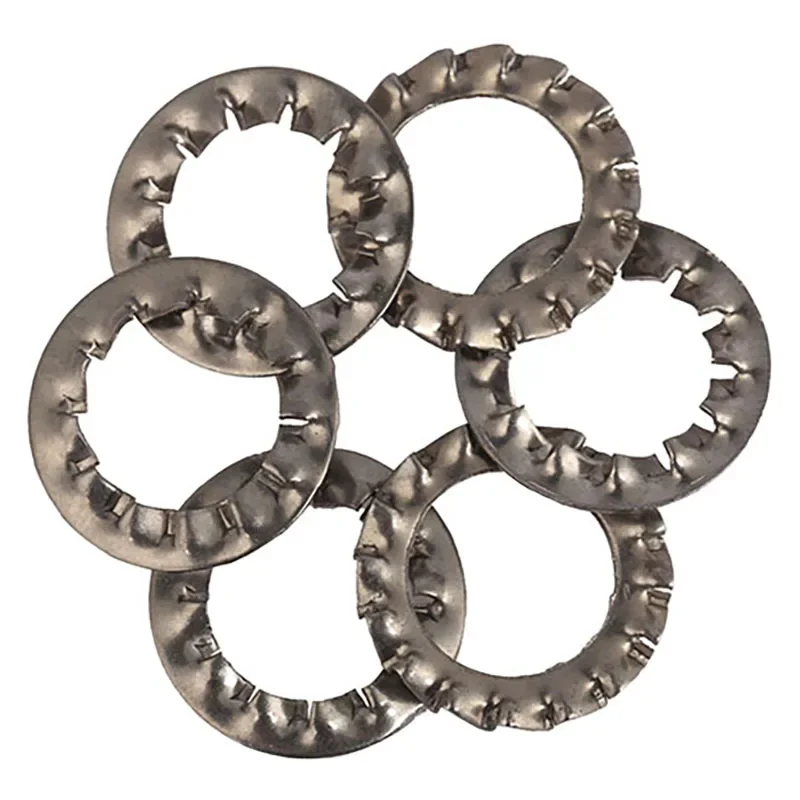 

M3 M4 M5-M24Lock Washers External Tooth Serrated Shakeproof Washer A2 Stainless