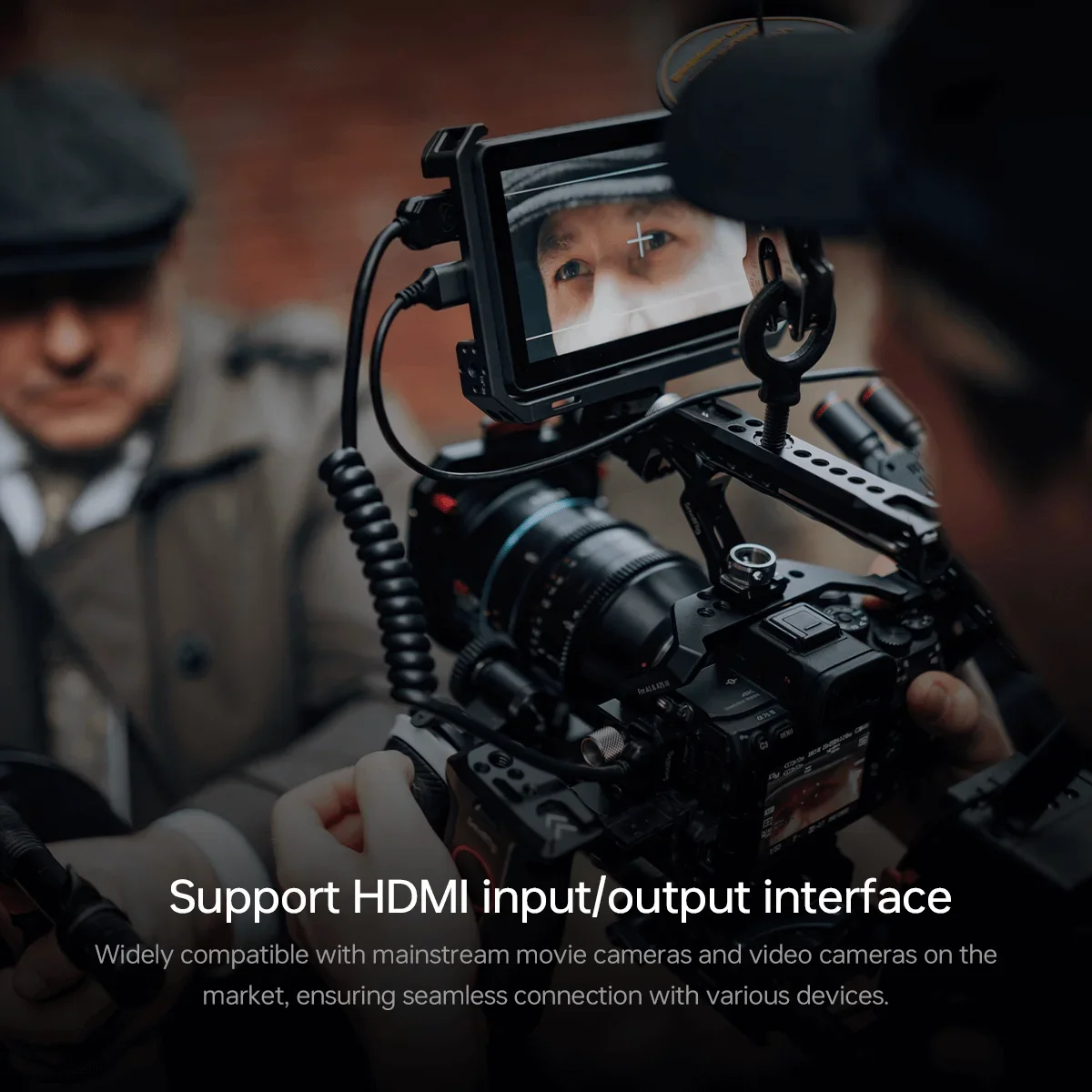 Viltrox DC-X3 DC-X2 6 Inch 4K touch screen portable DSLR field monitor 2000 Nits 1080P IPS HMDI SDI HD FHD