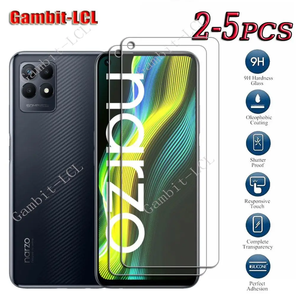 

Оригинальное закаленное стекло для Realme Narzo 50 4G 6,6 дюймов, RealmeNarzo50 Narzo50 RMX3286, защита экрана, защитная пленка, покрытие