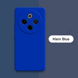 Upgraded Liquid Soft Anti - Scratch Microfiber Lining Phone Cover - VIVO Y300 Pro Plus (Klein Blue)