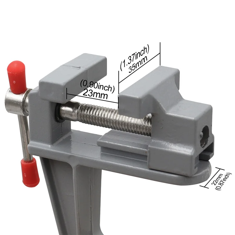 Mini Bench Vise Tabela Braçadeira Parafuso, DIY Craft Mold Fixo Repair Tool, Jóias Eletrônica Alicate