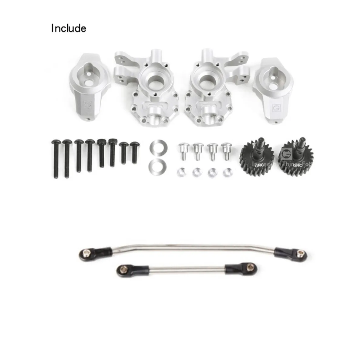 GRC G2 Aluminum Full Front & Rear Axle Set For Traxxas TRX4 TRX-4