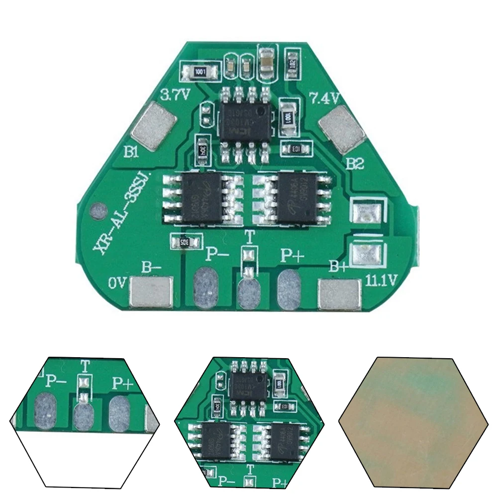 

Абсолютно Новая защитная плата зарядного устройства для электрических инструментов, модуль питания, Надежная замена 3S 5A 11,1 V