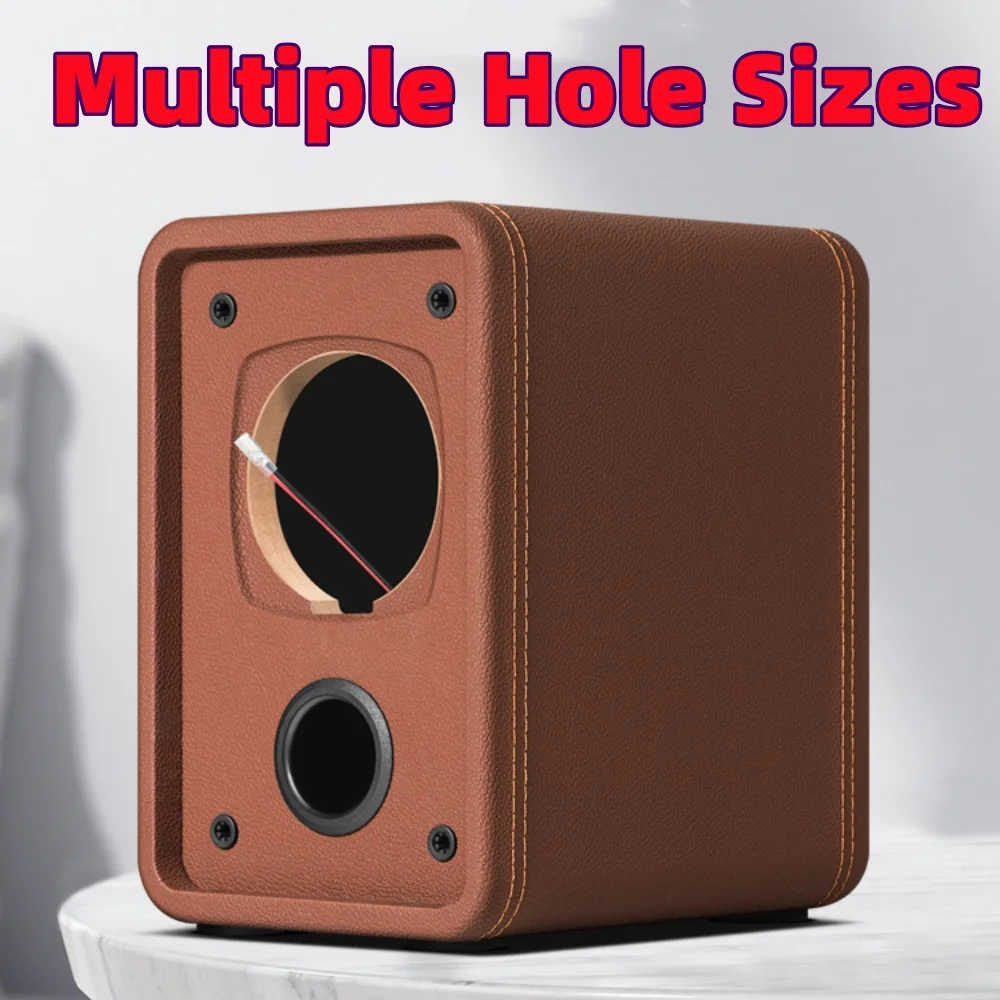 DIY Audio Modification 1Pcs 4-inch Full Frequency Speaker Empty Box speakers wooden casing speaker empty box Passive Sound Wooden Shell Suitable for MarKaudio Speakers