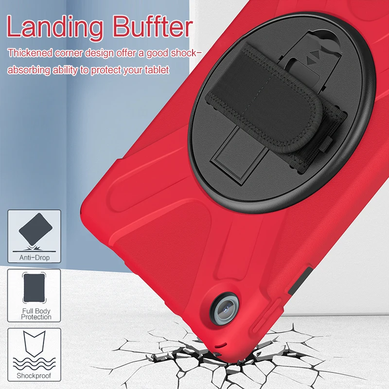 Capa à Prova de Choque Resistente para Lenovo Tab P12 10.6 Tb128fu Xiaoxin Pad 10.6 Tablet pc Capa de Silicone Kickstand 2023 - Imagem 2