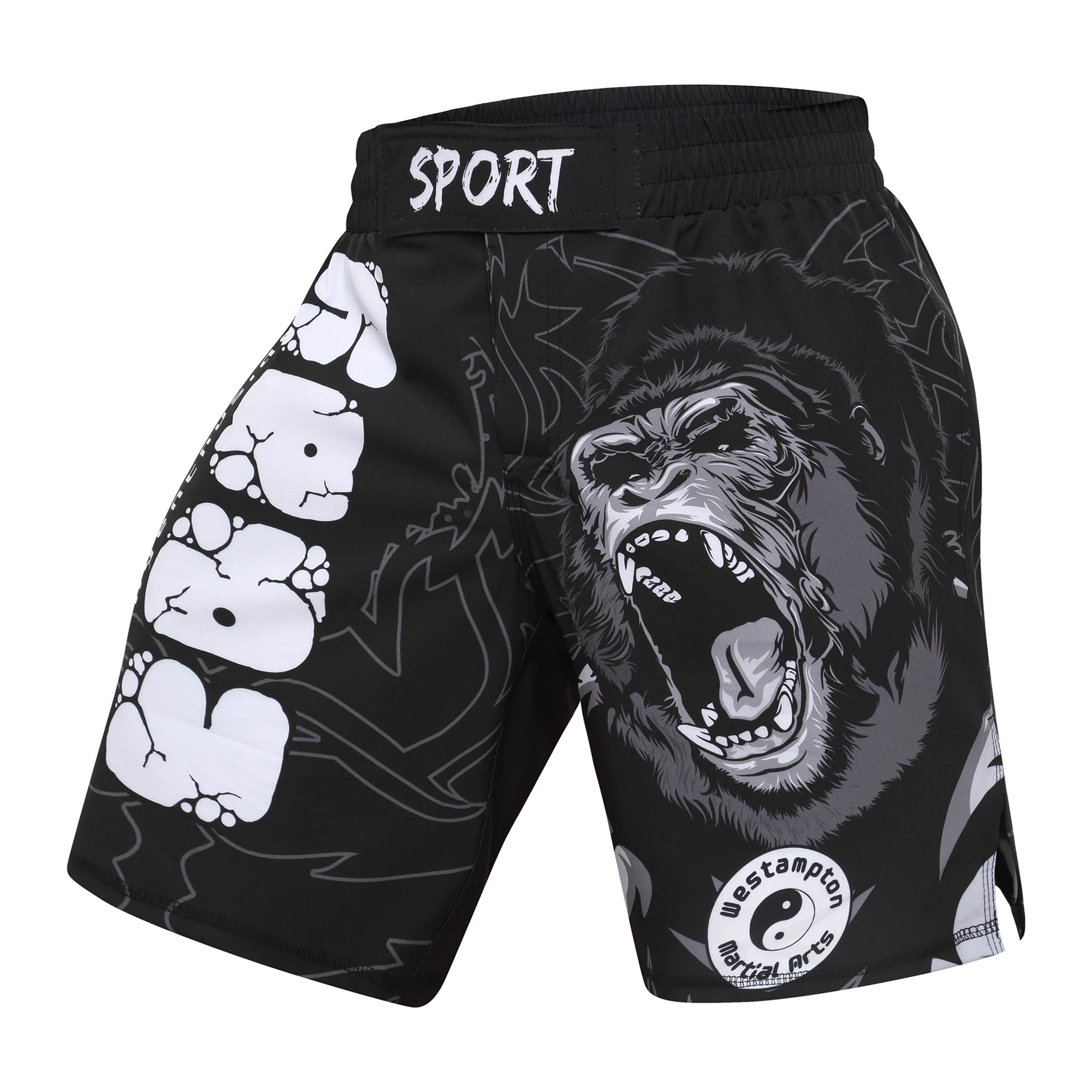 Cody Men Sportswear With Print Gorilla Men MMA Jiu jitsu No Gi Rashguard Bjj Fighting wear Athletic Tracksuit Boxing Jersey 3