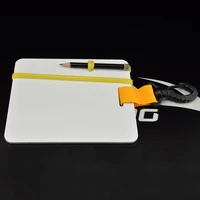 KEEP DIVING Underwater Writing Slate Diving Wordpad Gear Board with Swivel Clip and Pencil for Water Sports Diving Swimming 2