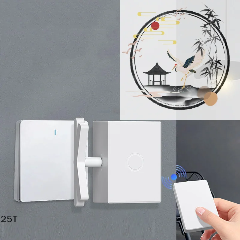 Telecomando Wireless Senza Fili per Accensione/Spegnimento Automatico, Pulsante Automatico per Interruttori Luce