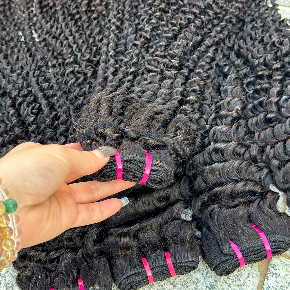 8-30 Inch Kinky Curly Hair Bundles Hair Extensions Jerry Curly Bundles Human Hair Weave Bundle Hair Extension 100g/Bundle