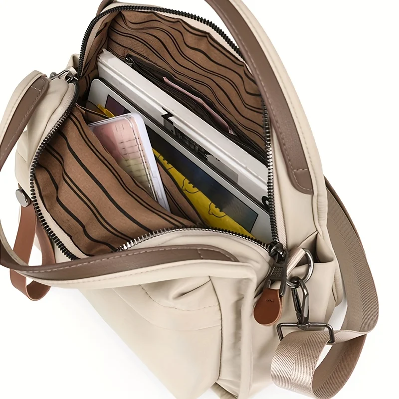 Fashion Women's Shoulder Bag Simple Multiple Pockets Crossbody Bag  Decorated With Tassels Handbags Daily Commuting