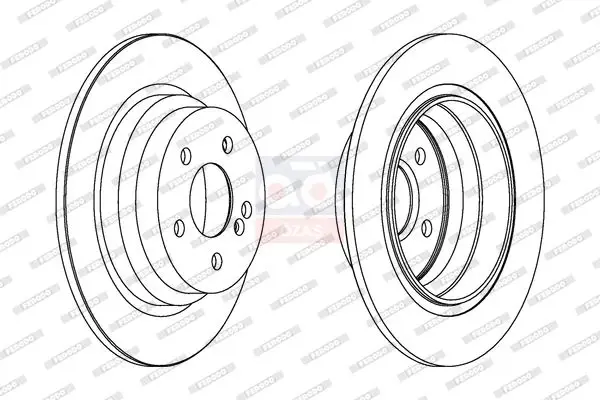 

Store code: DDF1308C for DISK rear 02 E.S-W211-W212
