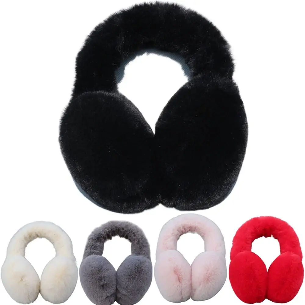 

Plush Ear Muffs Winter Warm Fluffy Ear Warmer Cosy Soft Earflaps Men Women