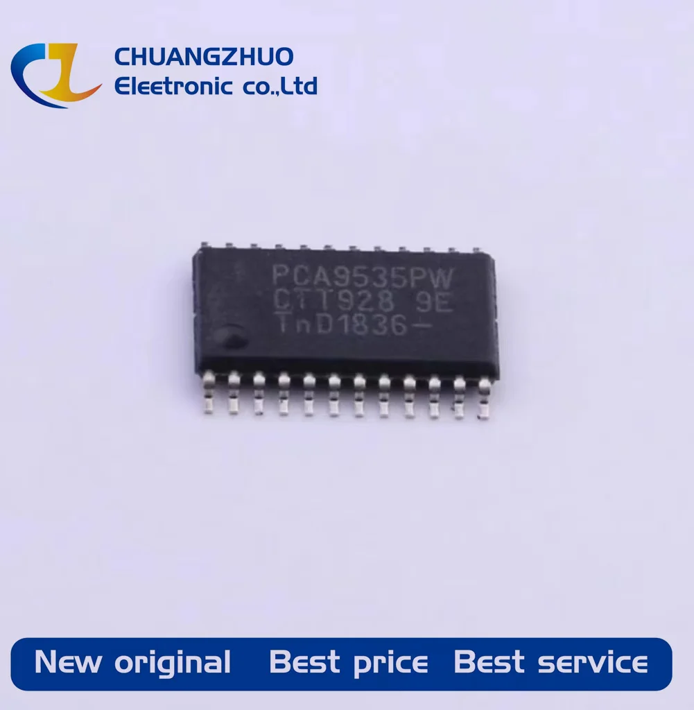 

10Pcs/Lot New original PCA9535PW,118 PCA9535PW 16 400kHz I²C, SMBus TSSOP-24 I/O Expanders