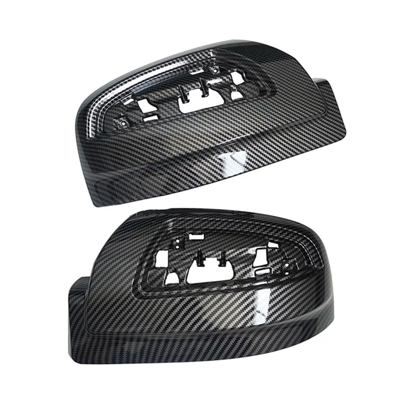 

1 Pair Carbon Fiber Rear Mirror Cover Shell Cap for - W639 2011-2015 A6398110461 A6398110561
