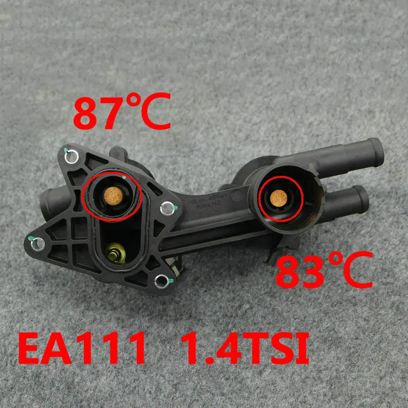 Thermostat assembly Thermostat cover for POLO Octavia Golf 6 MK6 Jetta