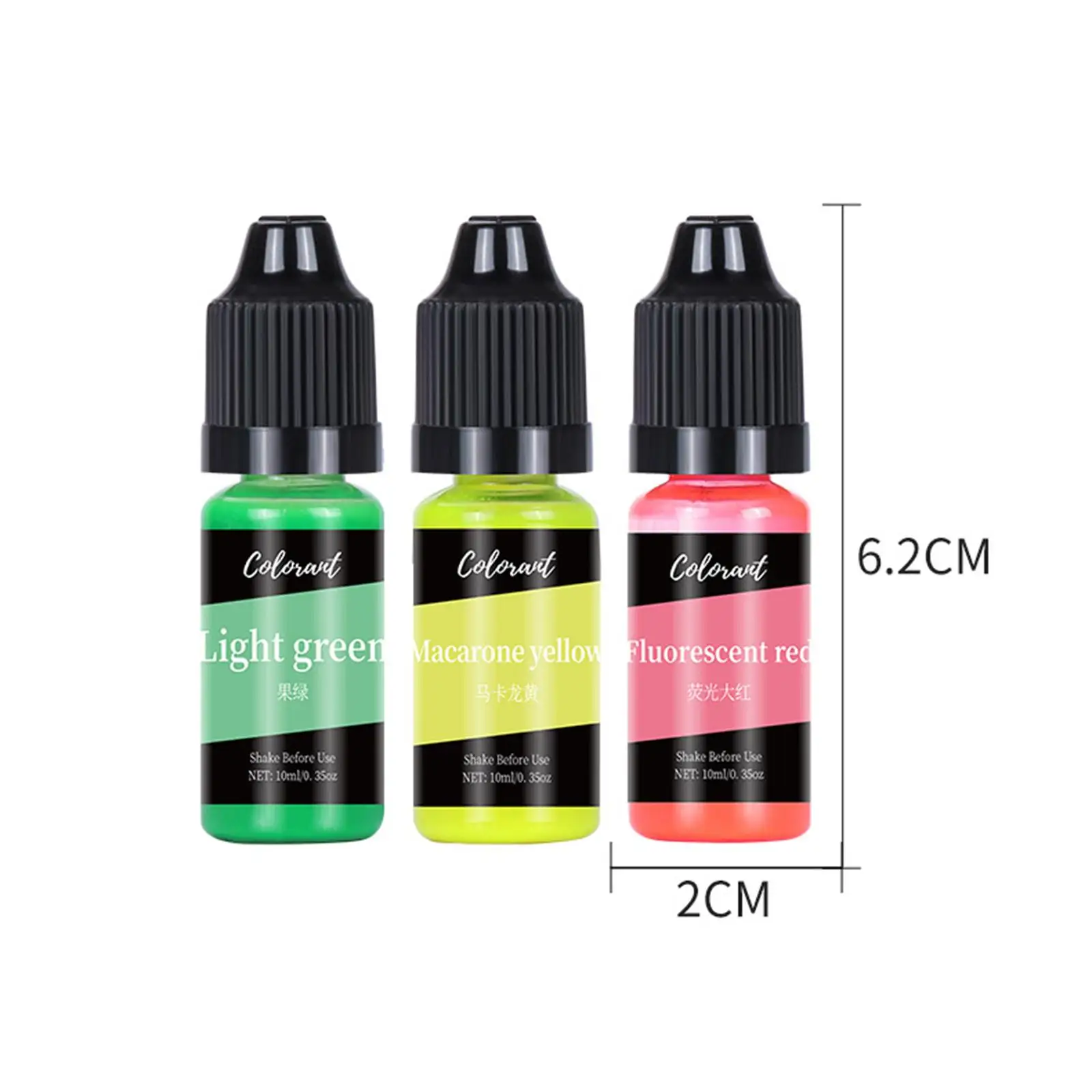 30x Candle Dye Liquid Soap Coloring Dye Candle Pigment Coloring for Making Soy Wax Beeswax Soy Epoxy Resin