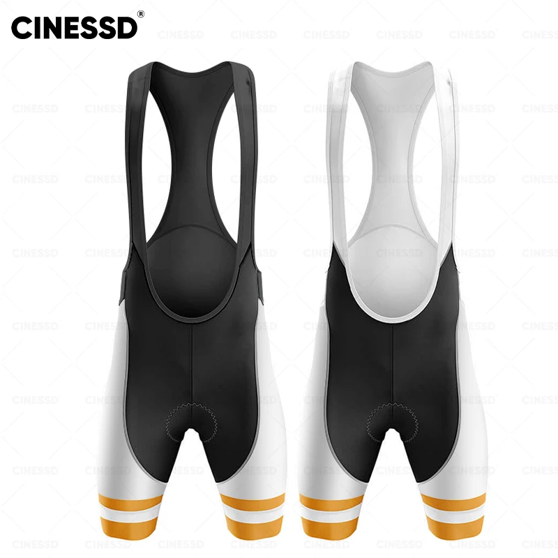 CINESSD-Cycling Bib Shorts for Men and Women, Breathable Bottom, MTB, Road Bicycle, Summer,
