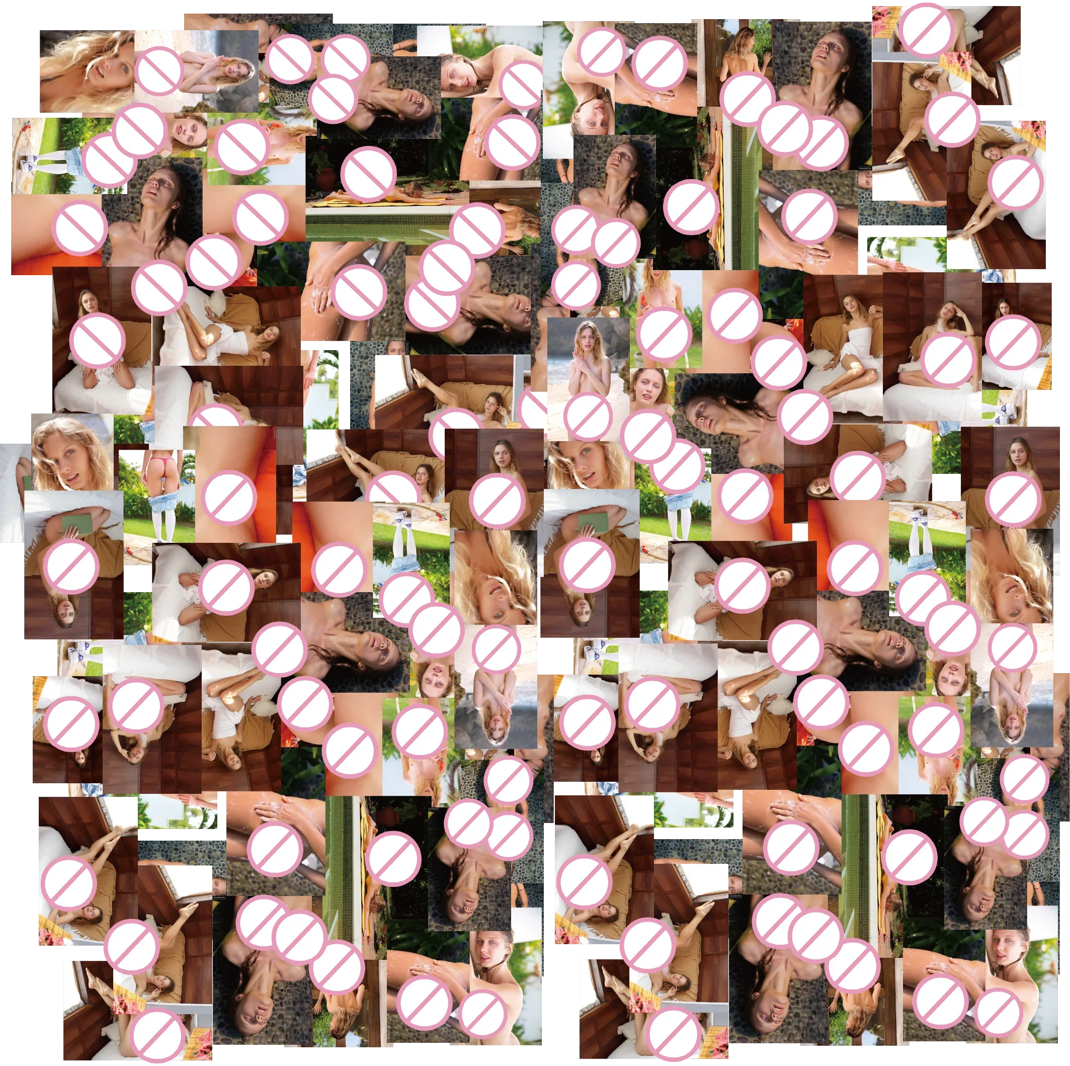 

60 Pcs Sexy176 Sexy Girls Sexy Woman Naked Stickers Cos Naked Adult Girl Stickers Euro-american Girl