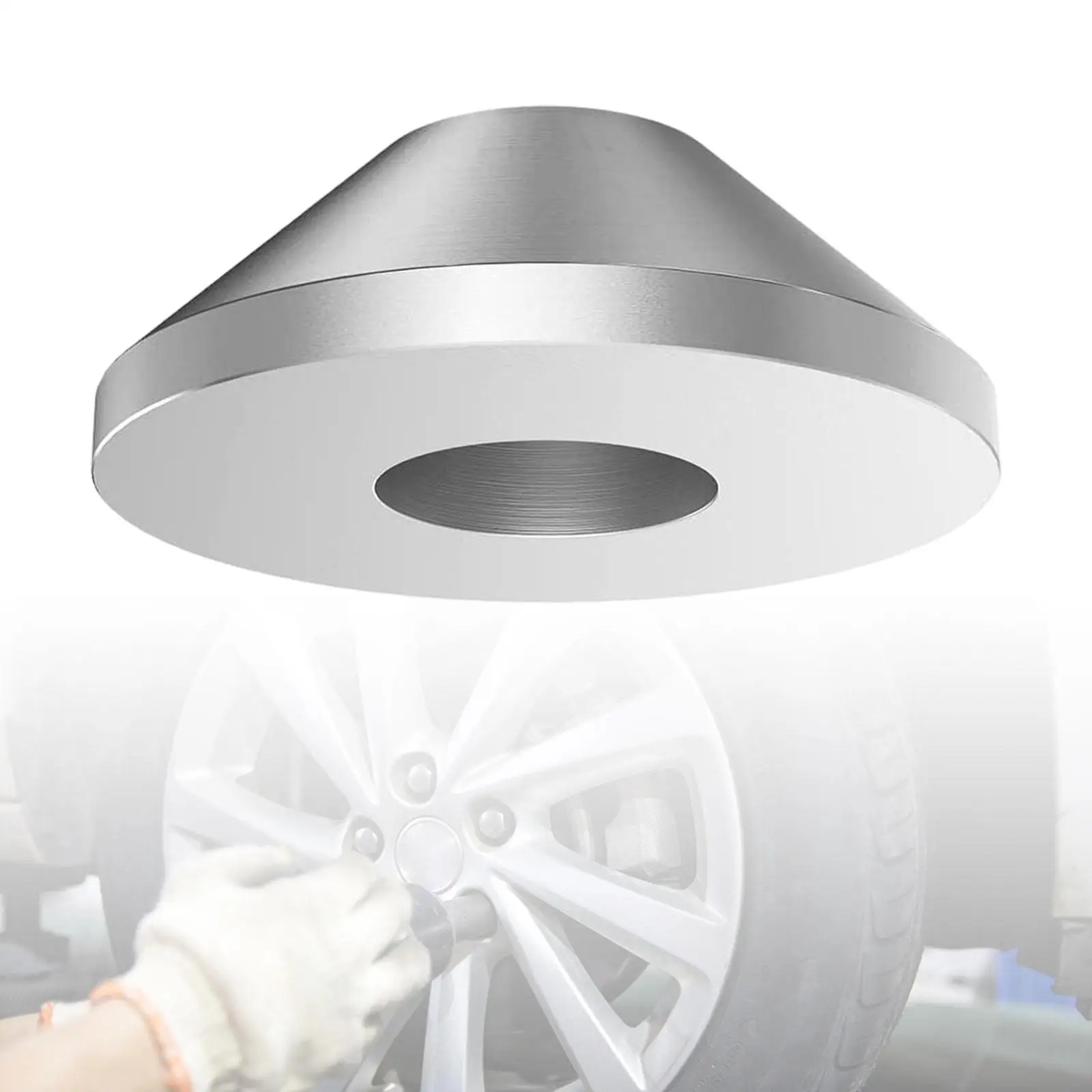 Manual Tire Changer Centering Cone Wheel Balancer Hold Down Cone for 1.