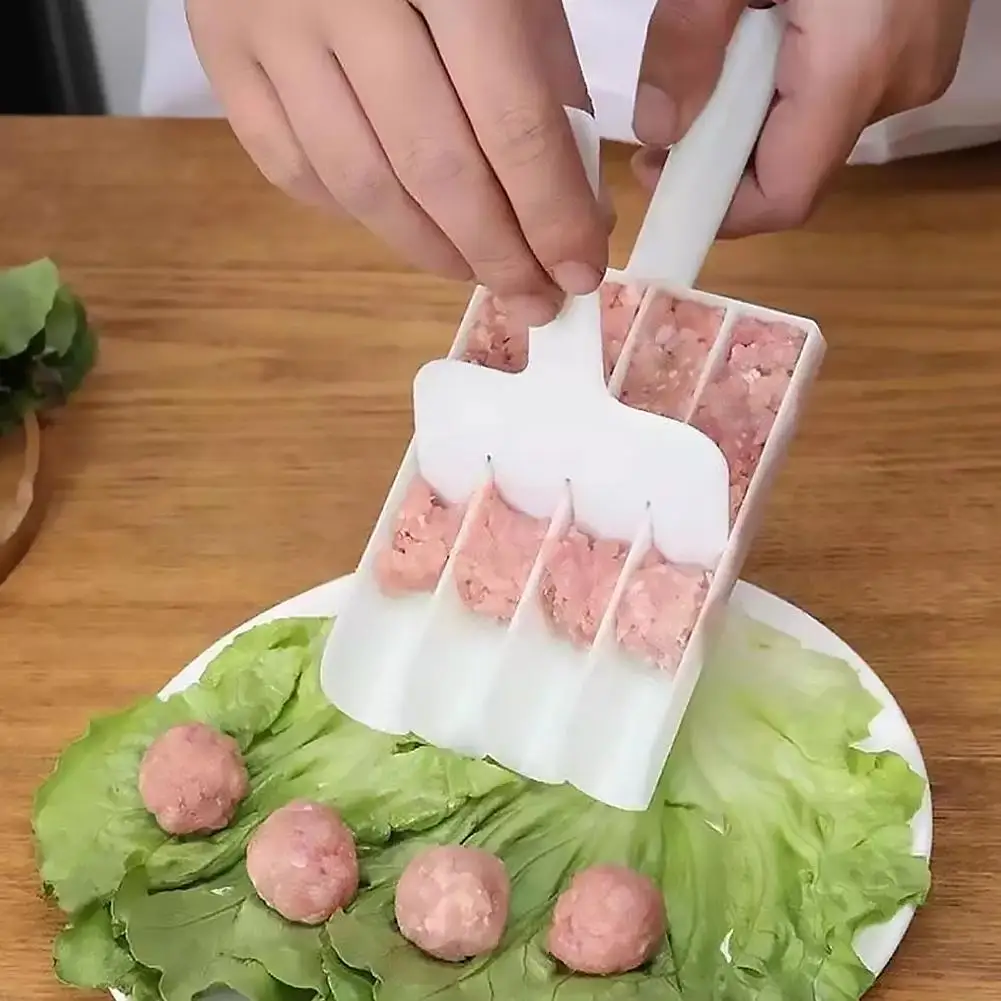 Description Picture 2 of itemMeatball Maker Cooking Homemade Tool Mold Round Squeeze Kitchen Meatball Gadgets Meatball Beef Fish Tool Round Maker Meatba B2I7