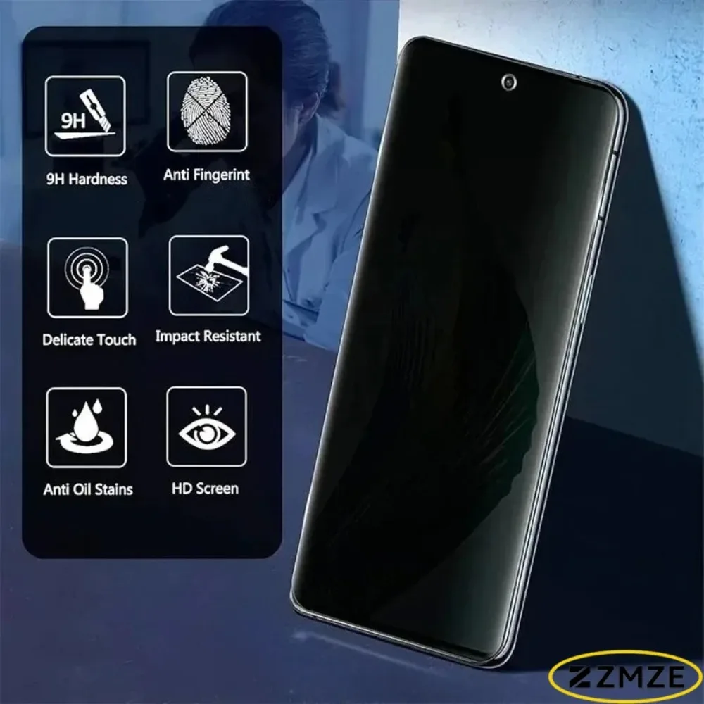 Enhanced Privacy Hydrogel Screen Protector - 2 Pack Anti-Scratch Film