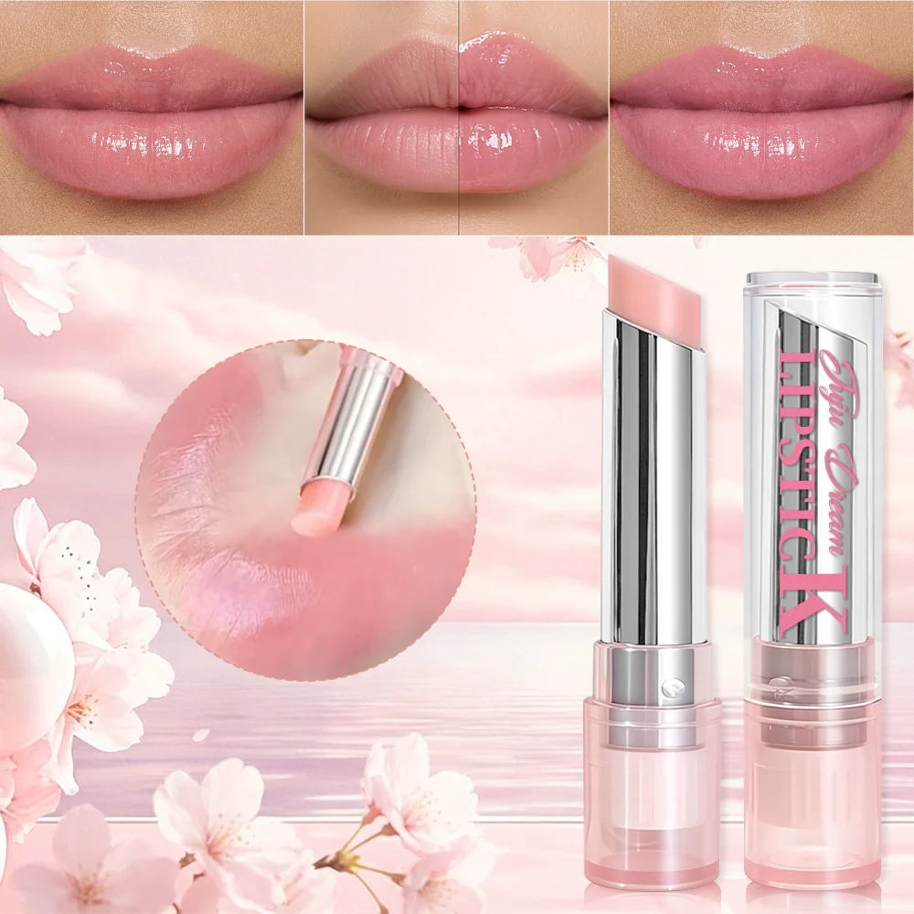 Pink Color-changing Lip Balm Moisturizing Hydrating Gloss For Lips_voghion.com
