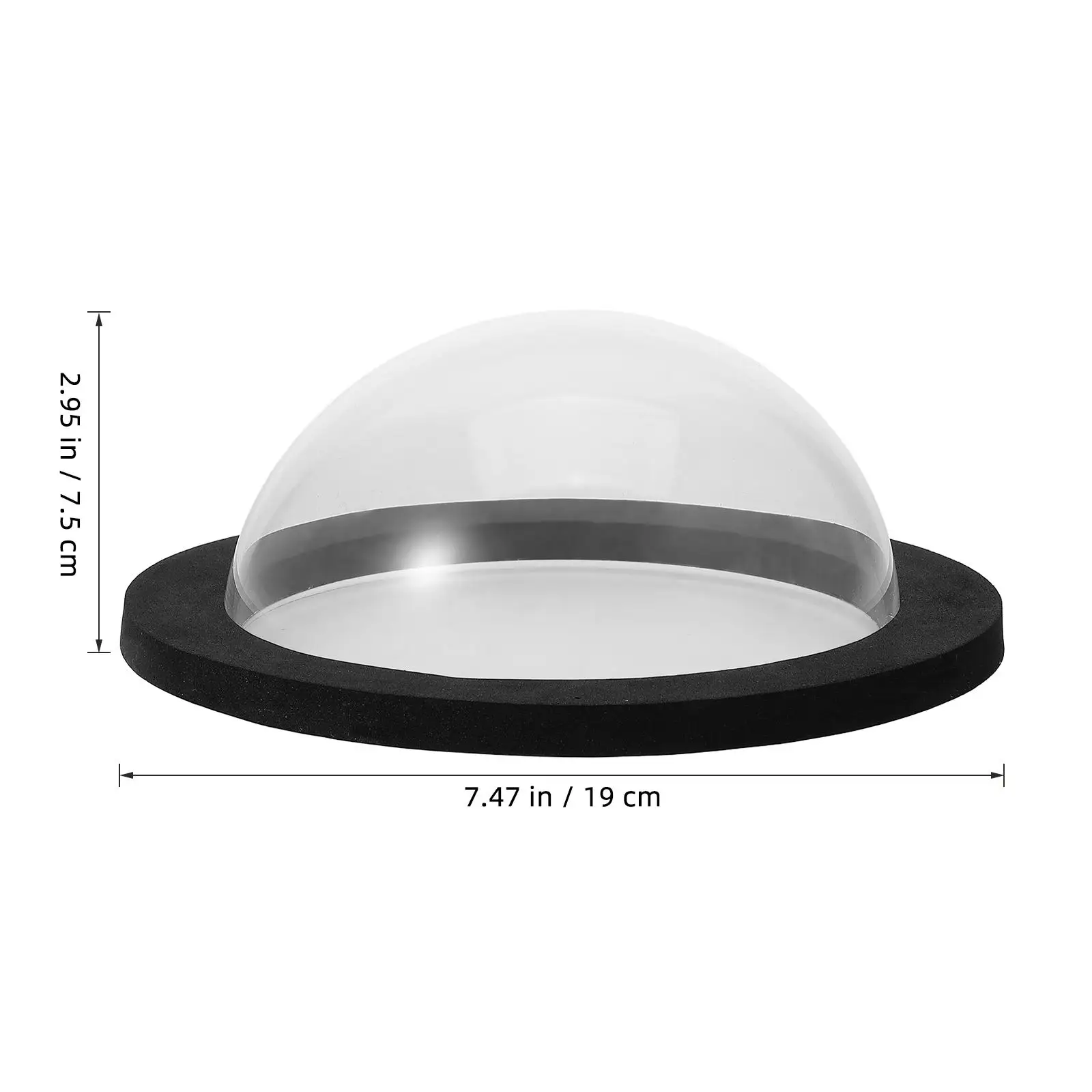 Floating Fish Pond Dome Cover Acrylic Display Garden Pond Accessory Outdoor Cover Small Dome Fish Fountains pond dome cover