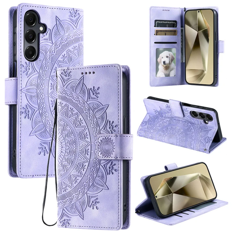Premium Flip PU Leather Wallet Phone Case with Card Holder Cover