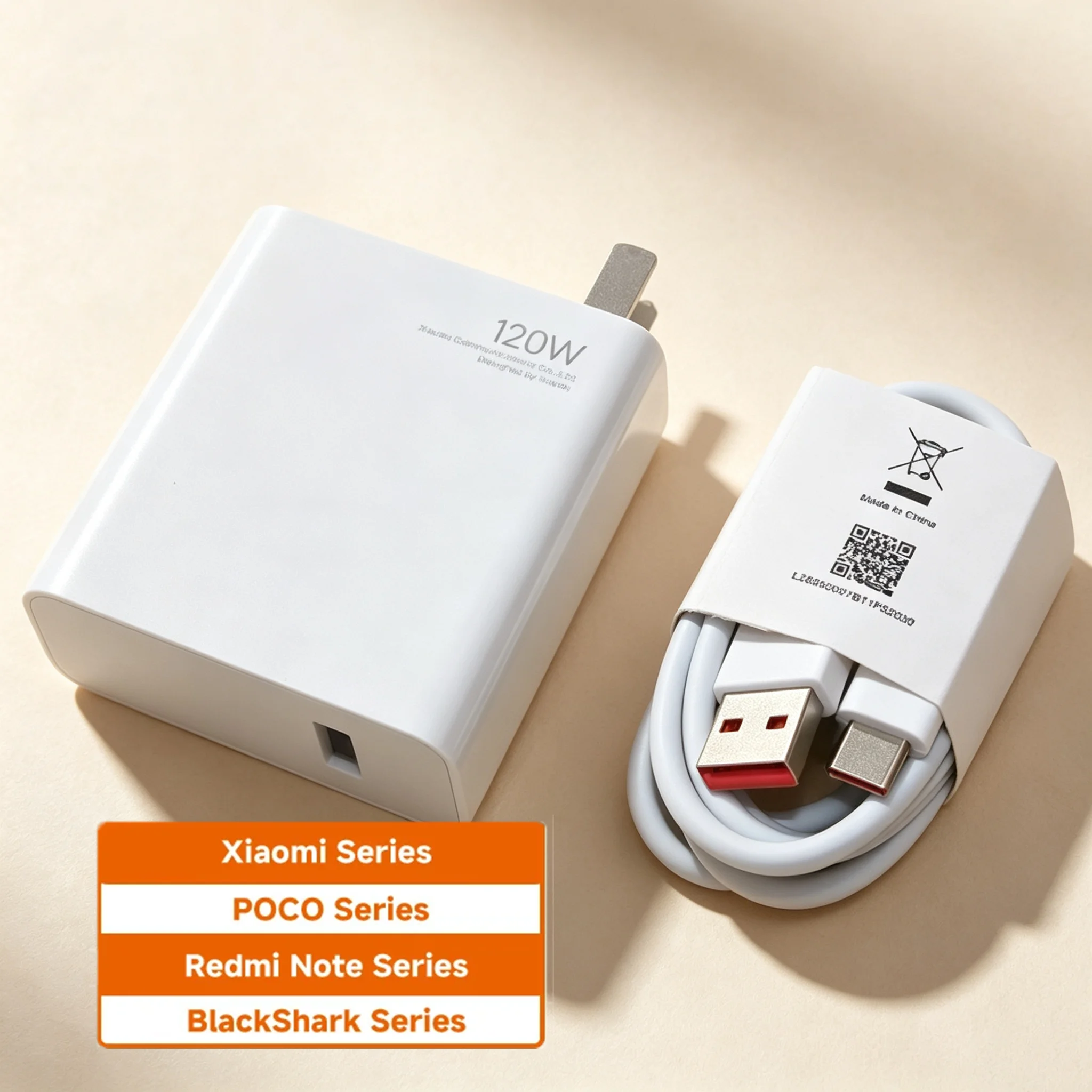 Xiaomi 120W Hypercharge Fast Charging Charger Adapter