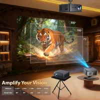 XIWBSY 2026 Portable 4K UHD Projector 42000Lumens Movie Google TV Projector BT5.4 WiFi6 Android TV 11.0 Smart Home Projector - Image 6