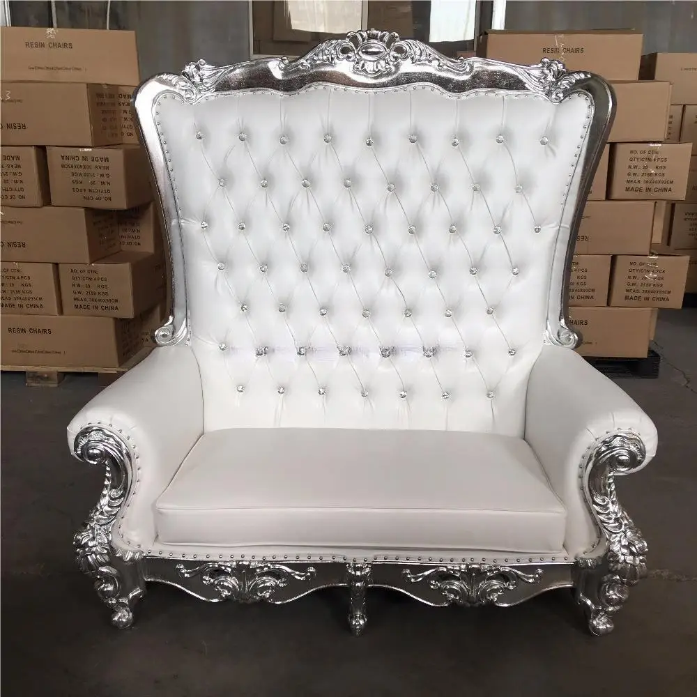 Modern casual simple hotel king chair luxury high back wedding chair