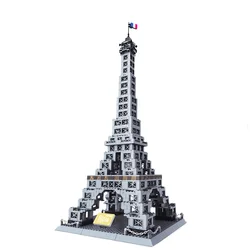 Wange – blocs de construction modélisés tour Eiffel, jouet pour enfants, Kits de construction compatibles 