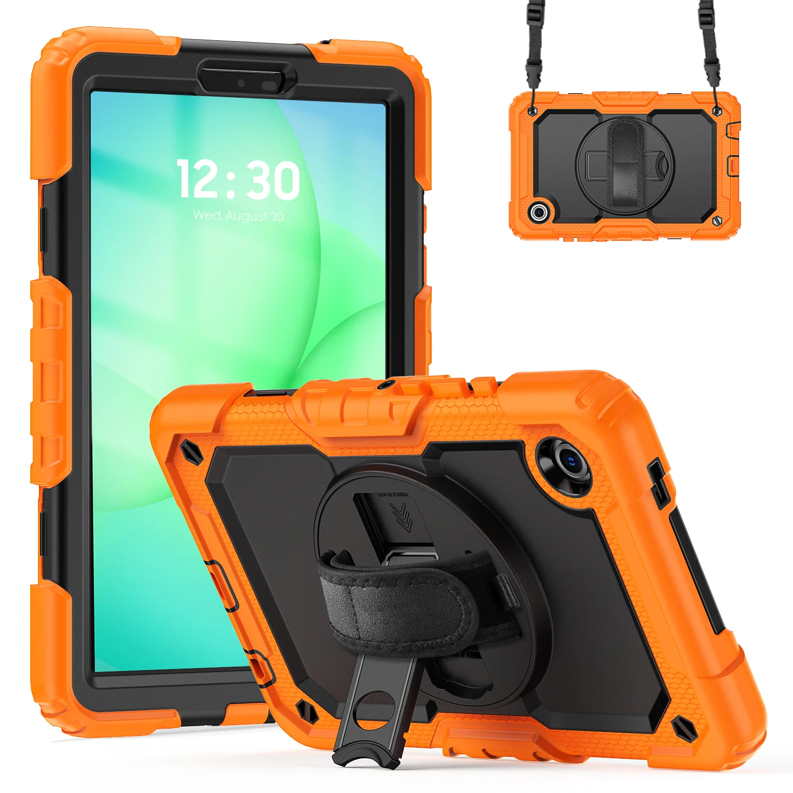 Heavy Duty 360 Rotatable Stand Armor Case with Screen Protector