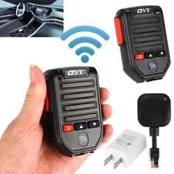 Baofeng – walkie talkie Microphone Portable sans fil Bluetooth BT 89, haut parleur de diffusion Mobile série QYT KT, portée de 10 mètres 