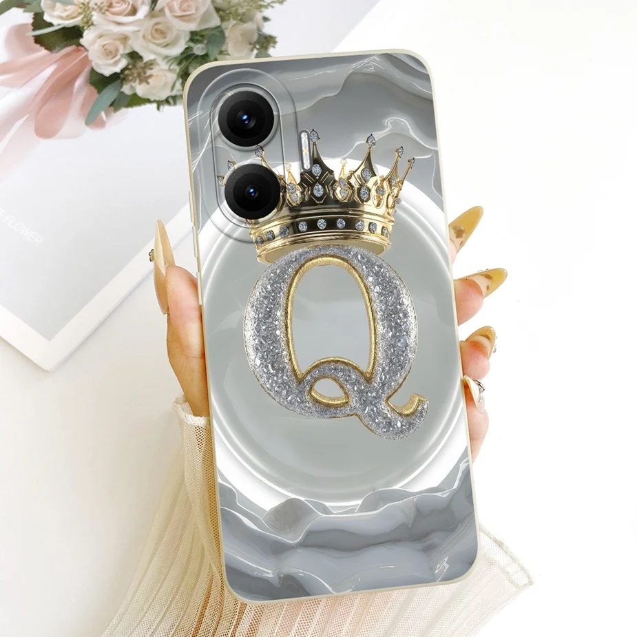 Couple Letters Soft Silicone Matte Phone Case - Xiaomi Redmi Turbo 4 Pro 5G