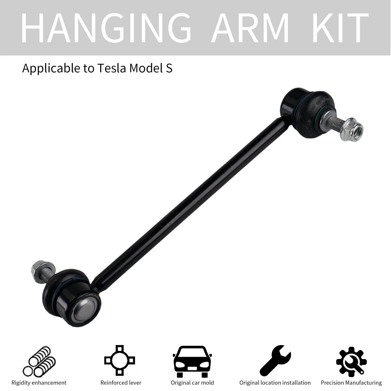 

FARBIN Front Stabilizer Left/Right Car Accessory For Tesla Model S/X (5YJS) 100D AWD 06.2017 -OE 1030603-00-B 1027391-00-B