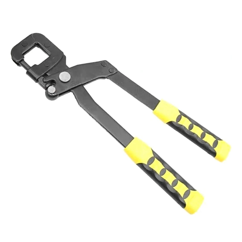 

Двухцветные плоскогубцы для пирсинга с двумя ручками, фиксированные односторонние металлические плоскогубцы для киля, прочные обжимные плоскогубцы