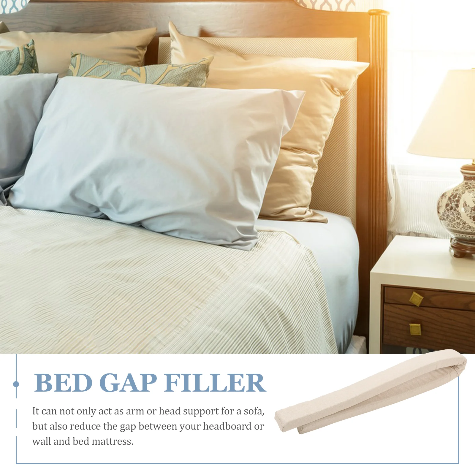 Bed Gap Filling Artifact Pillows Bedroom Mattress Extender Bay Window Cushion Seam Filler Baby