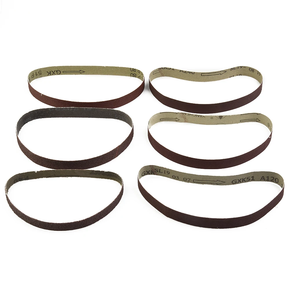 

Абразивные шлифовальные ленты 13x457 мм 40/60/80/120/180/240 Грит, 60 шт., аксессуары для полировальных инструментов BD 280 282E 290 292E