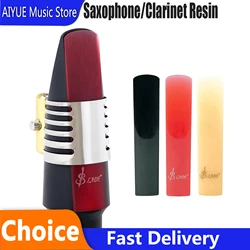 IRIN Eco - Friendly Resin Saxophone & Clarinet Reed Set - 3 Pack (Clarinet Black)