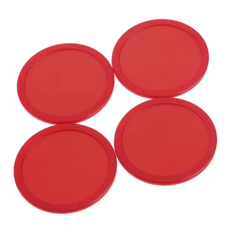 Air Hockey Pushers and Hockey Pucks Great Goal Handles Paddles Replacement Accessories For Game Tables (2 Strike 4 Puck) air hockey accessories