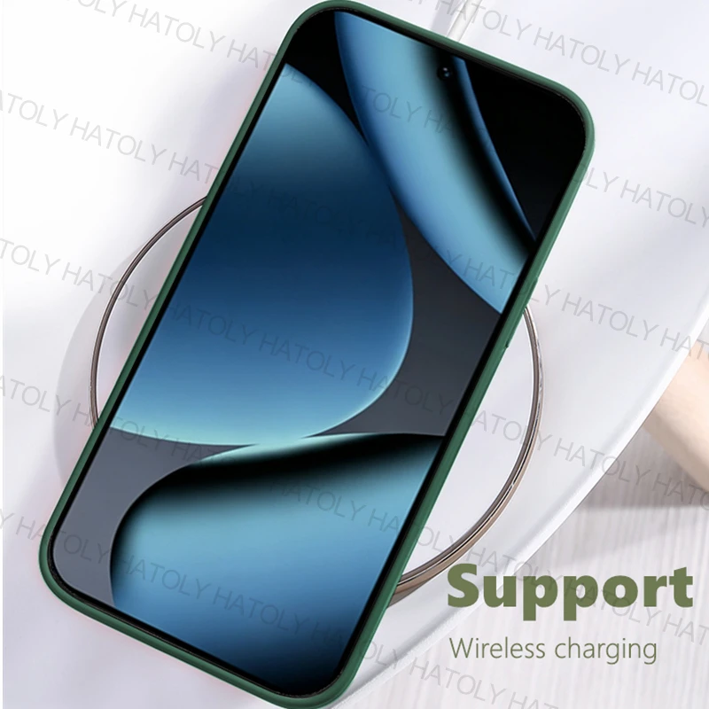 Premium Liquid Silicone TPU Phone Case - Soft Touch Original Cover