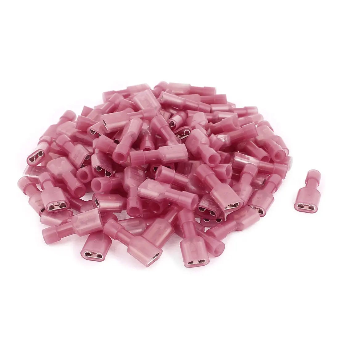 

Insulated Female Spade Terminal Electrical Crimp Wire Connector FDFN1.25-250 with 100 Piece