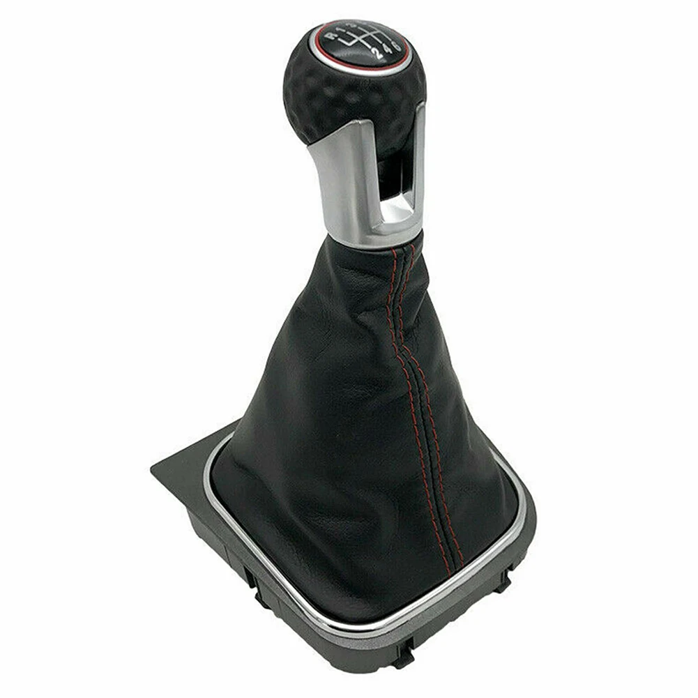 

6 Speed Auto Car Gear Shift Knob Boot Cover Kit For Golf 5 6 MK5 MK6 Home DIY Repair Replacement Vehicle Accessories