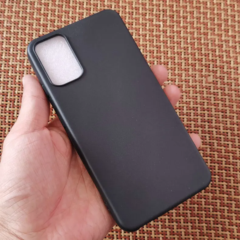 Custodia Antiurto Originale Di Lusso Coque Per Tcl 403 Cover Posteriore Morbida In Silicone Per Tcl 403 Custodia Nera Opaca Per Telefono